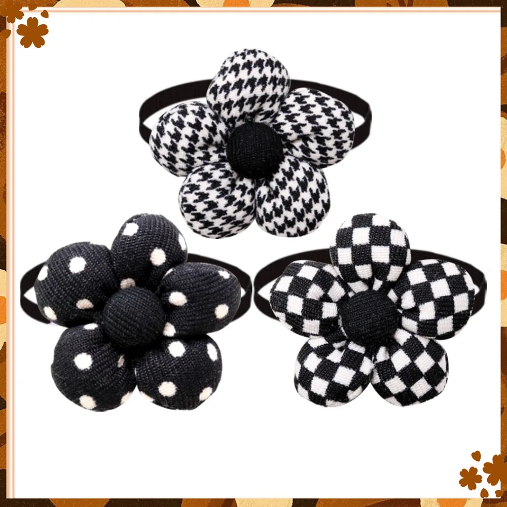 50 Uds pajaritas para perros corbatas a cuadros delicadas pajarita para perros pequeños y gatos Collar ajustable decoración para el cuidado de perros suministros para mascotas - imagen 3