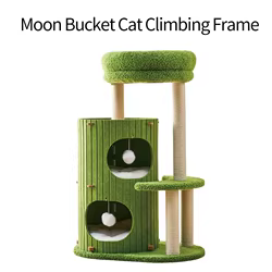 Árbol rascador para gatos grandes – nido y cueva de fieltro doble capa