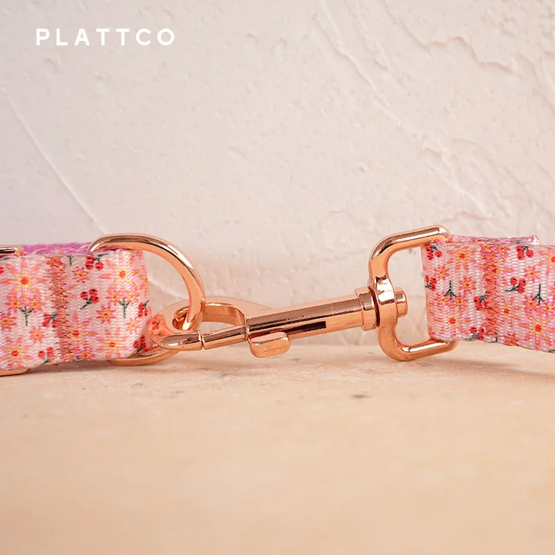 Conjunto para perro Pink Lily con hebilla oro rosa - 5 tallas - imagen 4