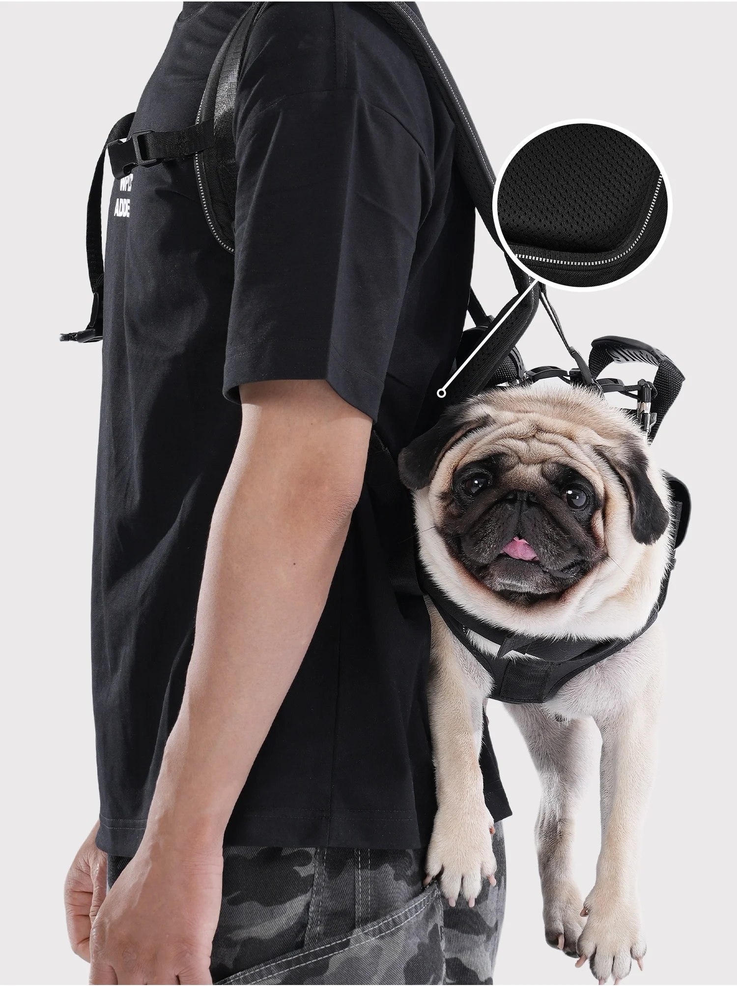 Arnés de elevación para perros, mochila para perros de cuerpo completo, arnés, mochila de emergencia para discapacitados, lesiones en las articulaciones antiguas, mochila para perros, bolsa transportadora para perros - imagen 5