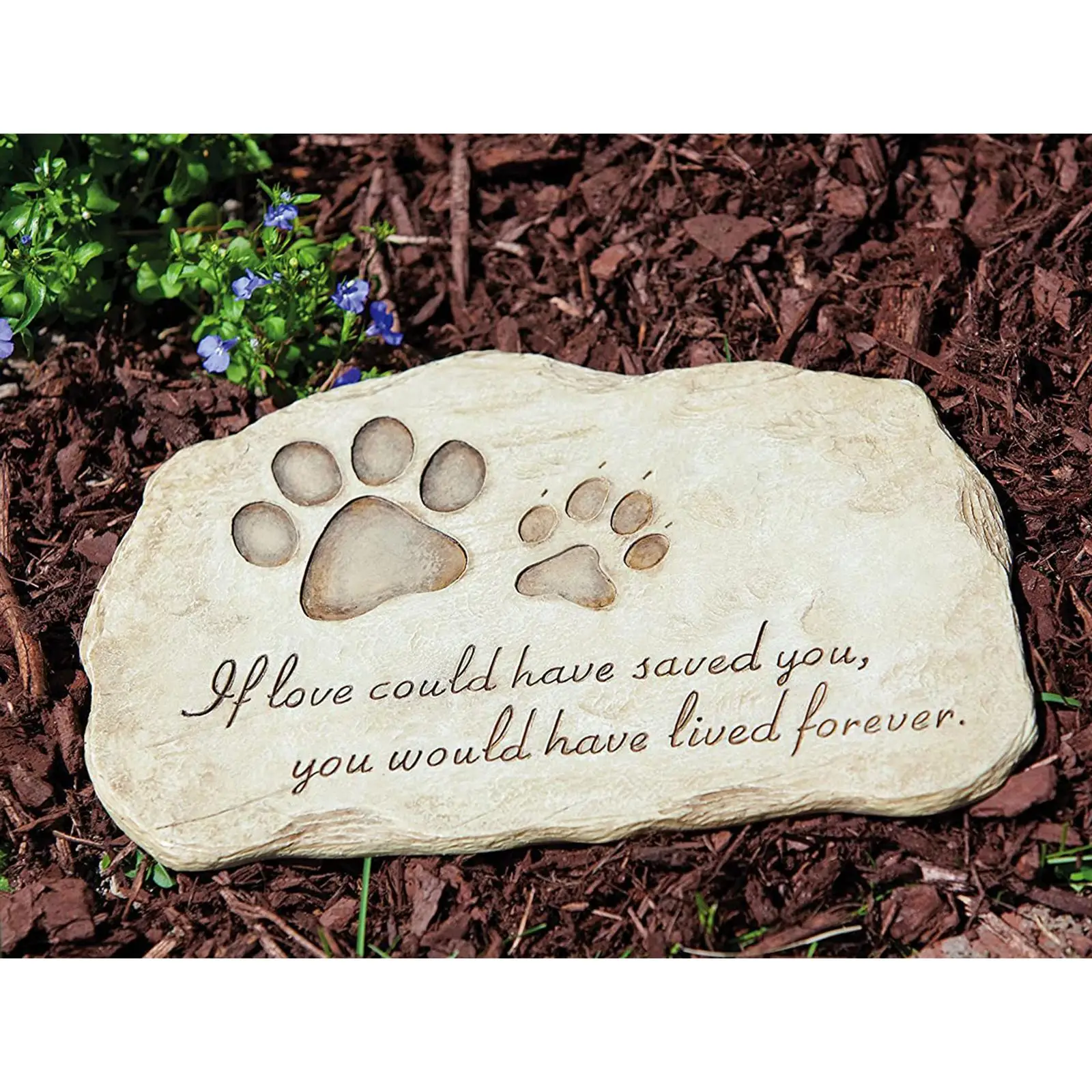  Dog or Cat, Hand-Painted Pet Grave Markers Outdoor, Sympathy Pet Gift