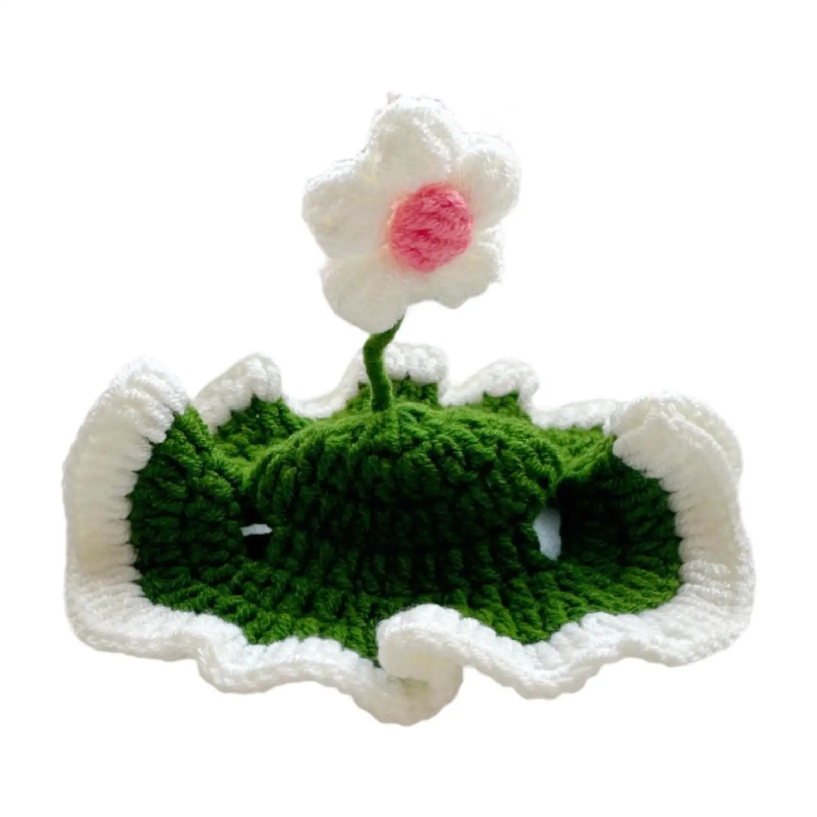 Gorro de invierno para mascotas, bonito sombrero para gato, decoración para fiesta de Navidad, sombreros de dibujos animados para gatos de interior y exterior, animales pequeños - imagen 3