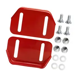 2x zapatos de placa de deslizamiento para soplador de nieve, 784-5580-0637 Hardware de montaje de reparación 780-420 zapatos antideslizantes para lanzador de nieve