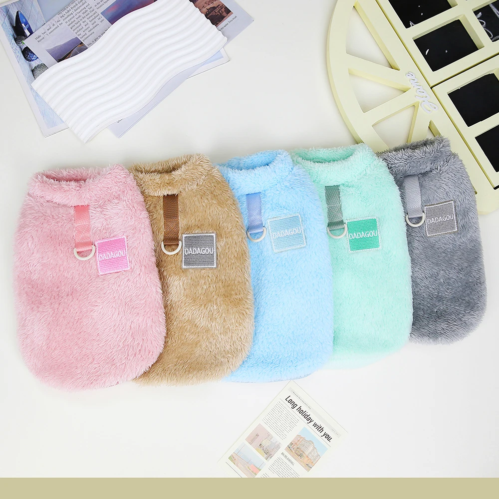 Chaleco de lana para perros y gatos – Abrigo cálido invierno - imagen 3