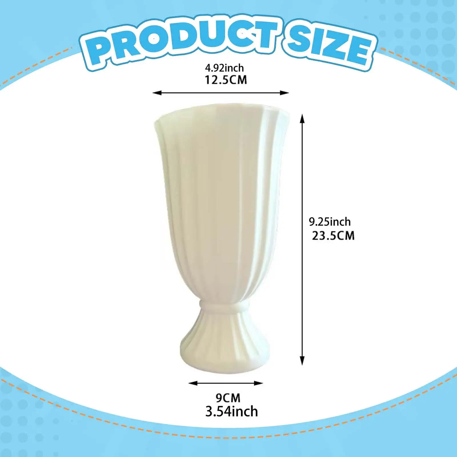 Flower Vase Tabletop Ornament Simple Nordic Aesthetic Flower Arrangement for