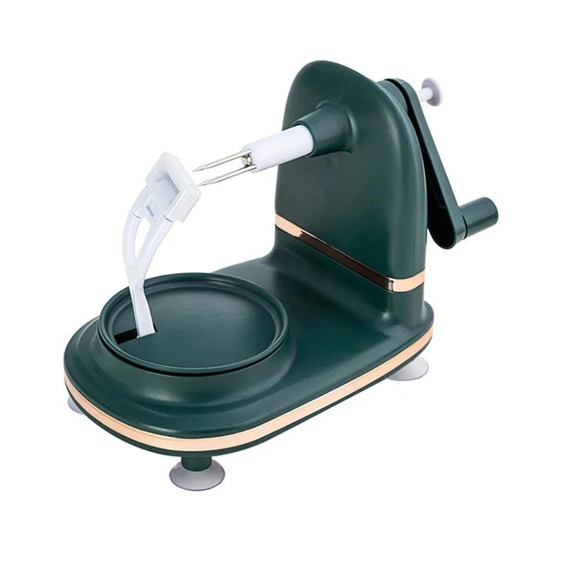 Máquina peladora de manzana con manivela, pelador de frutas para el hogar con cortador de manzana, peladora de verduras, utensilios de cocina - imagen 3