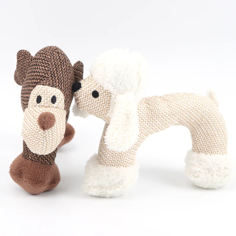Juguete masticable para perros, resistente a las mordeduras, pato de peluche chirriante, juguetes interactivos para cachorros, suministros para mascotas, juguetes para perros pequeños y grandes - imagen 3