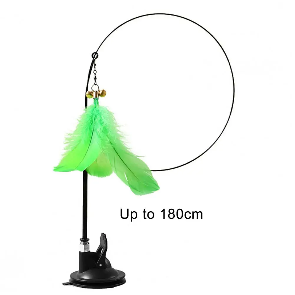 Varita de juguete ecológica para gato, mango cómodo, colores brillantes, juguete Teaser para gatito - imagen 2