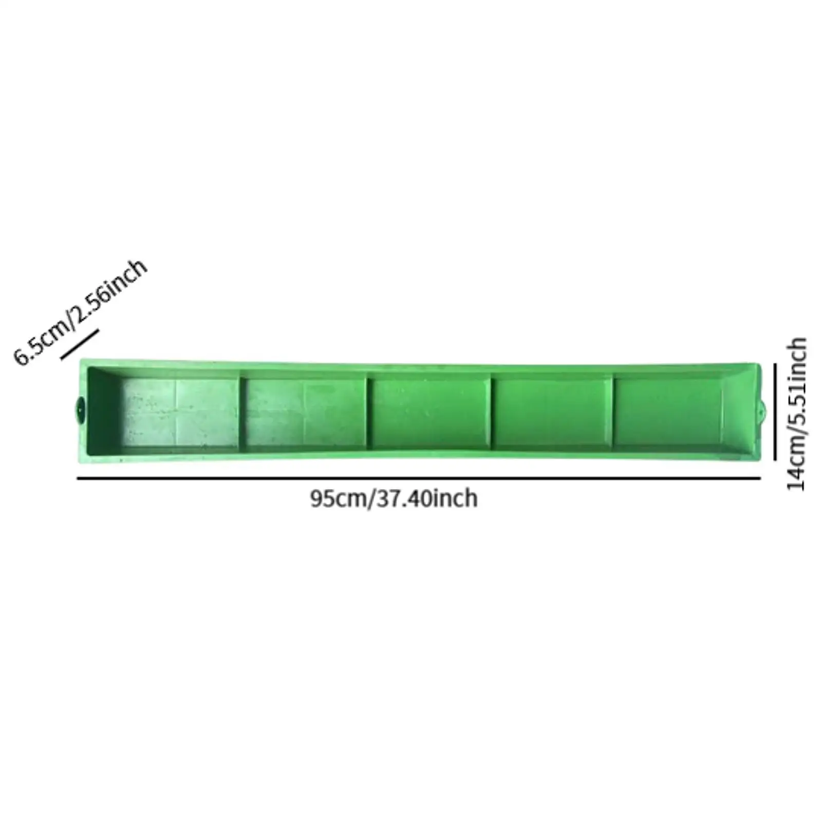 Feed Trough Large Capacity Portable Chicken Feeder for Deer Sheep Goat