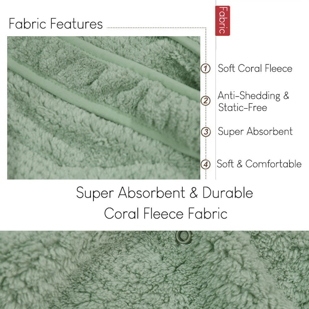 Albornoz para perro, abrigo súper absorbente de secado rápido para perro, albornoz suave y cómodo para perros pequeños, medianos y grandes, abrigo cálido para exteriores - imagen 3