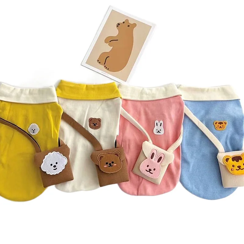 Sudadera con capucha para mascotas, camisa con parte inferior de bolsillo, ropa para gatos, abrigo para perros pequeños, ropa para cachorros, otoño e invierno - imagen 5