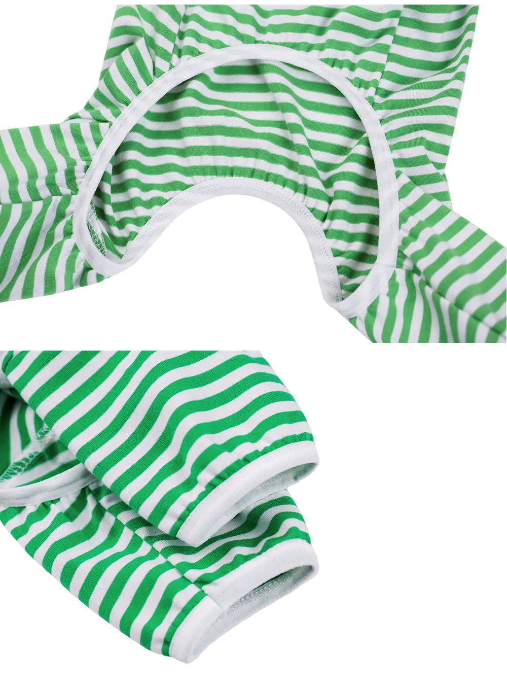 Pijamas para perros pequeños, medianos y grandes Pitbull, mono de algodón a rayas, traje para perros, mono, Pjs, mono para cachorros, ropa de Navidad para mascotas