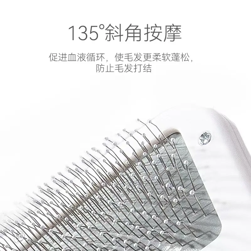 Secador de pelo para mascotas Secador de pelo 2 en 1 para gatos y perros Limpieza eléctrica y peine de belleza para mascotas Peine de aire caliente - imagen 4