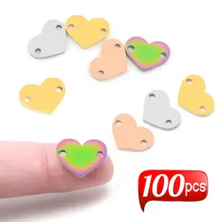 Colgante charms corazón de acero para collar de perro – Accessorio decorativo