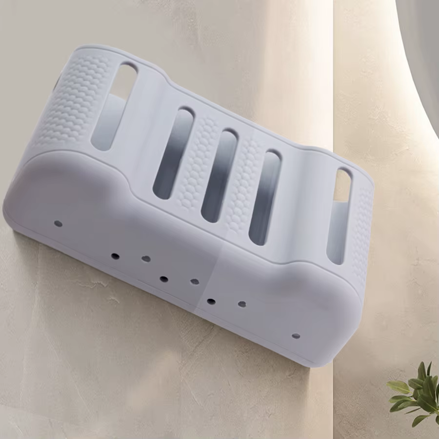 Soporte organizador para cepillos de dientes y afeitadora – Baño - imagen 5