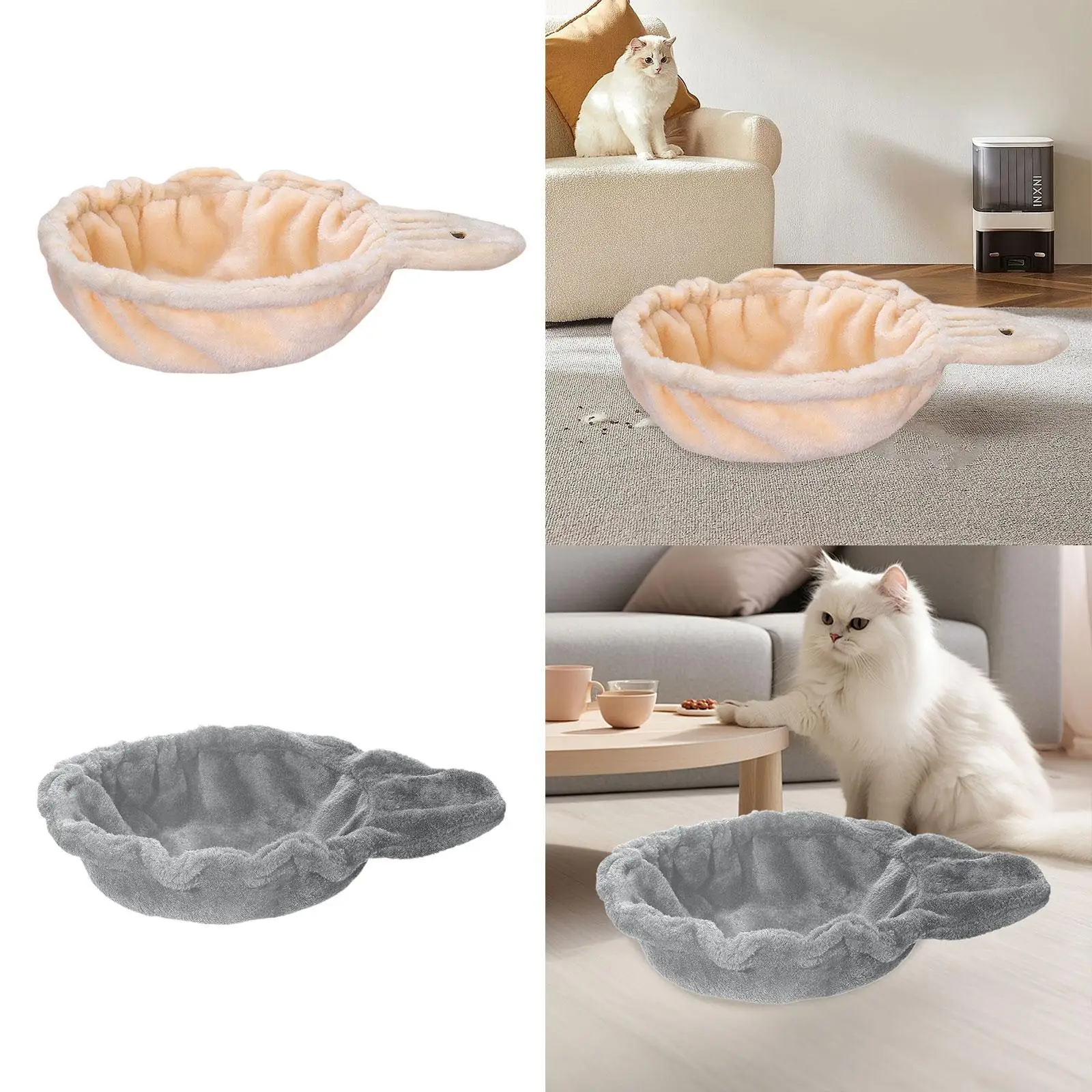 Cat Tree Hammock,Lounger,Soft,Cat Nest for Pet Cat Tree Accessories Comfortable Attachment Basket for Kitten Indoors Cats