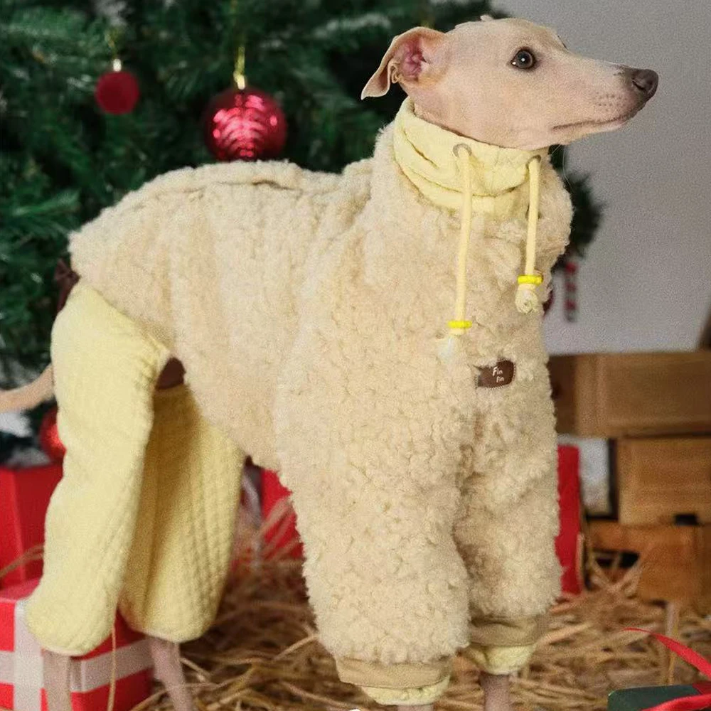 Chaqueta cálida para perros con cuello alto 2 en 1 (Whippet y galgo) - imagen 3