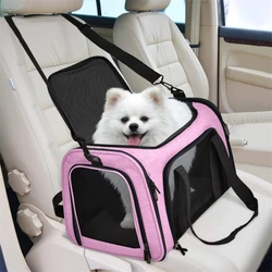 Transportín mochila flexible y transpirable para perros y gatos pequeños