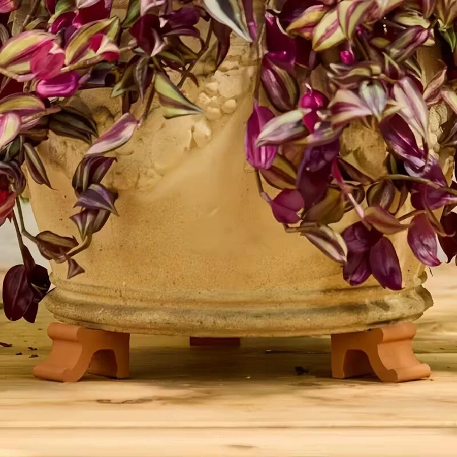 Patas elevadoras de resina para macetas - protegen suelos y rayones - imagen 3