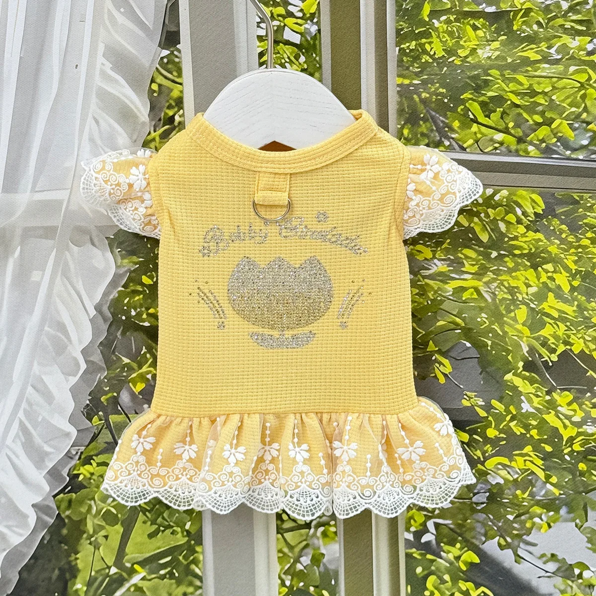 Vestido de encaje para perros pequeños - estilo princesa oso - imagen 4