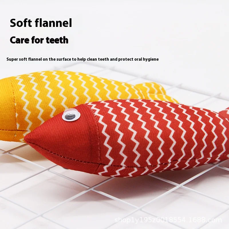 Juguetes para gatos, palo para gatos, pescado de menta pimienta, muñeco con hierba gatera, juguetes para gatos, simulación fina, pez de juguete holandés - imagen 3