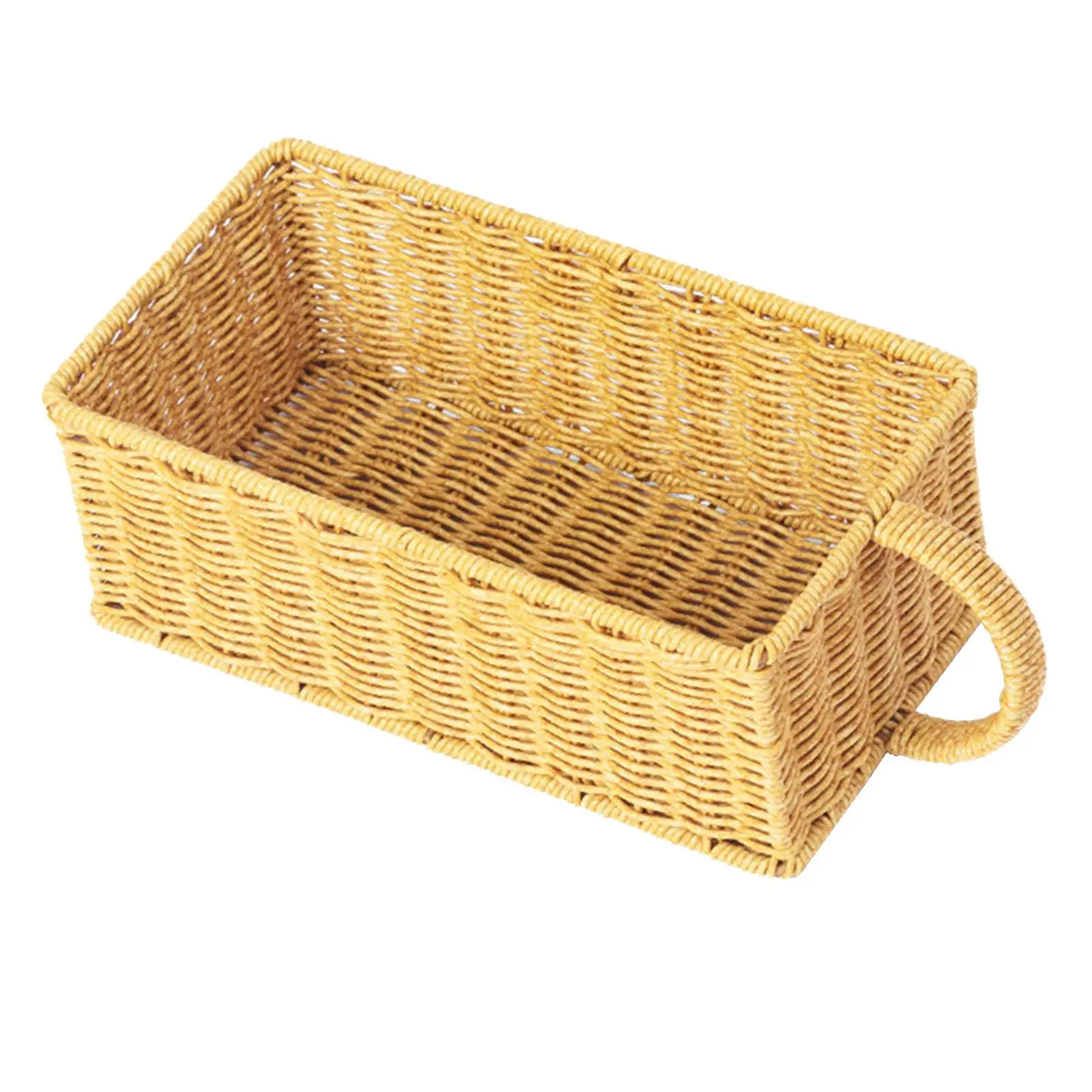 Cesta tejida a mano para juguetes de gato y perro - imagen 2
