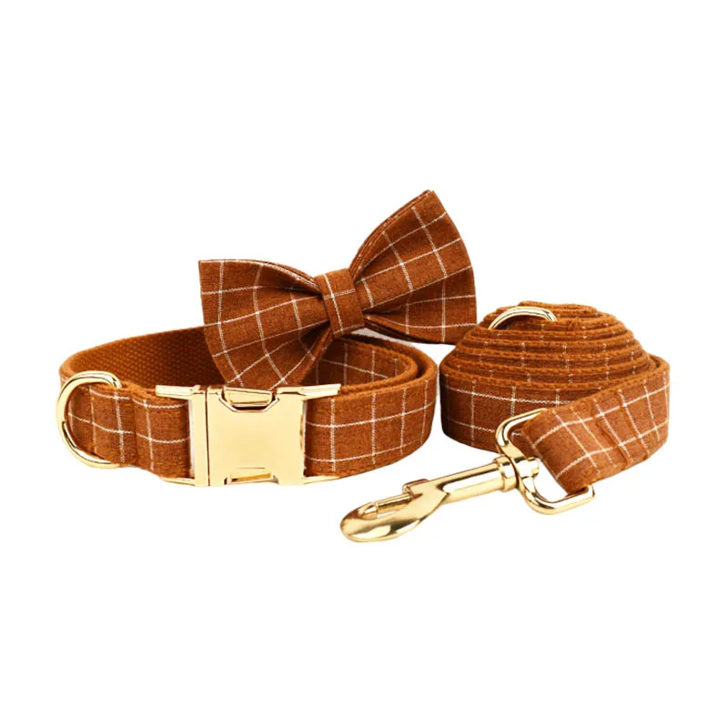 Bow Collar Leash Set