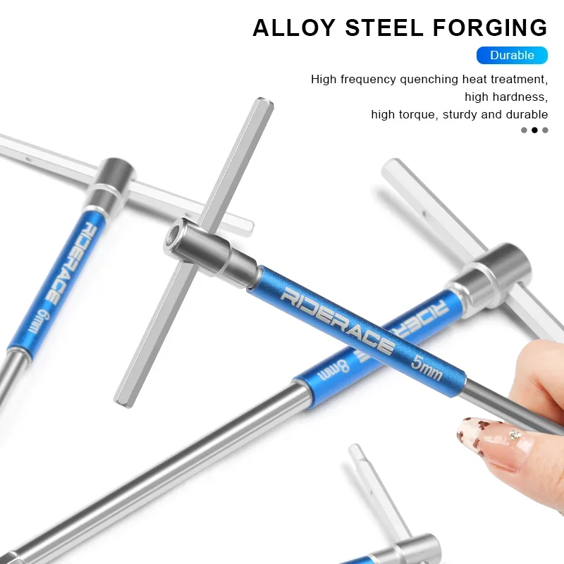 Juego de llaves Allen hexagonales para bicicleta – CR-V 2-10 mm - imagen 3