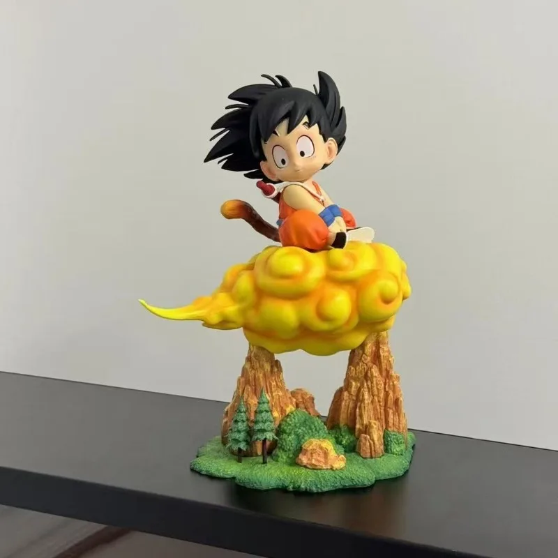 Figura de Dragon Ball Anime 20cm Son Goku versión infantil estatuilla Vegito acción estatua de PVC modelo coleccionable decoración juguete para regalo - imagen 5