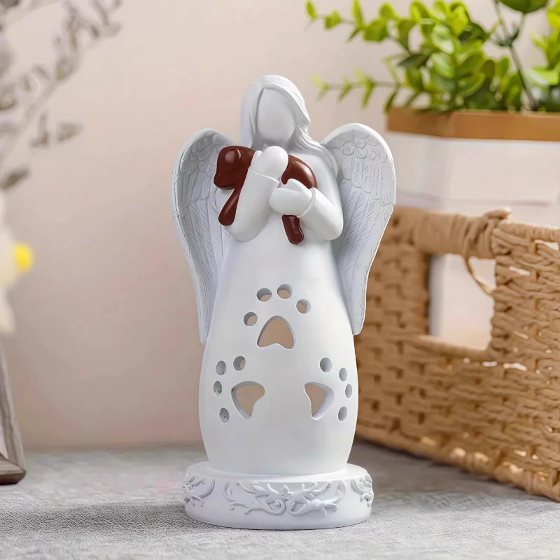 Lámpara conmemorativa para mascotas, vela electrónica para perros y gatos, recuerdo de gatitos, cachorros, lámparas de memoria para mascotas, gatos, lápida para perros, suministros de recuerdos - imagen 4