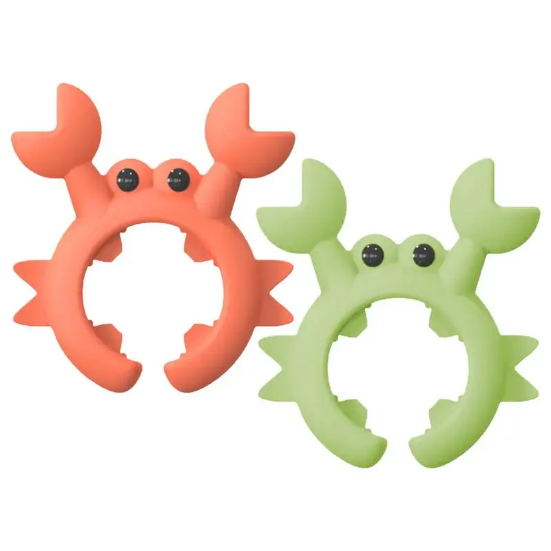 Soporte silicona cangrejo antidesbordamiento para gatos y perros - imagen 3