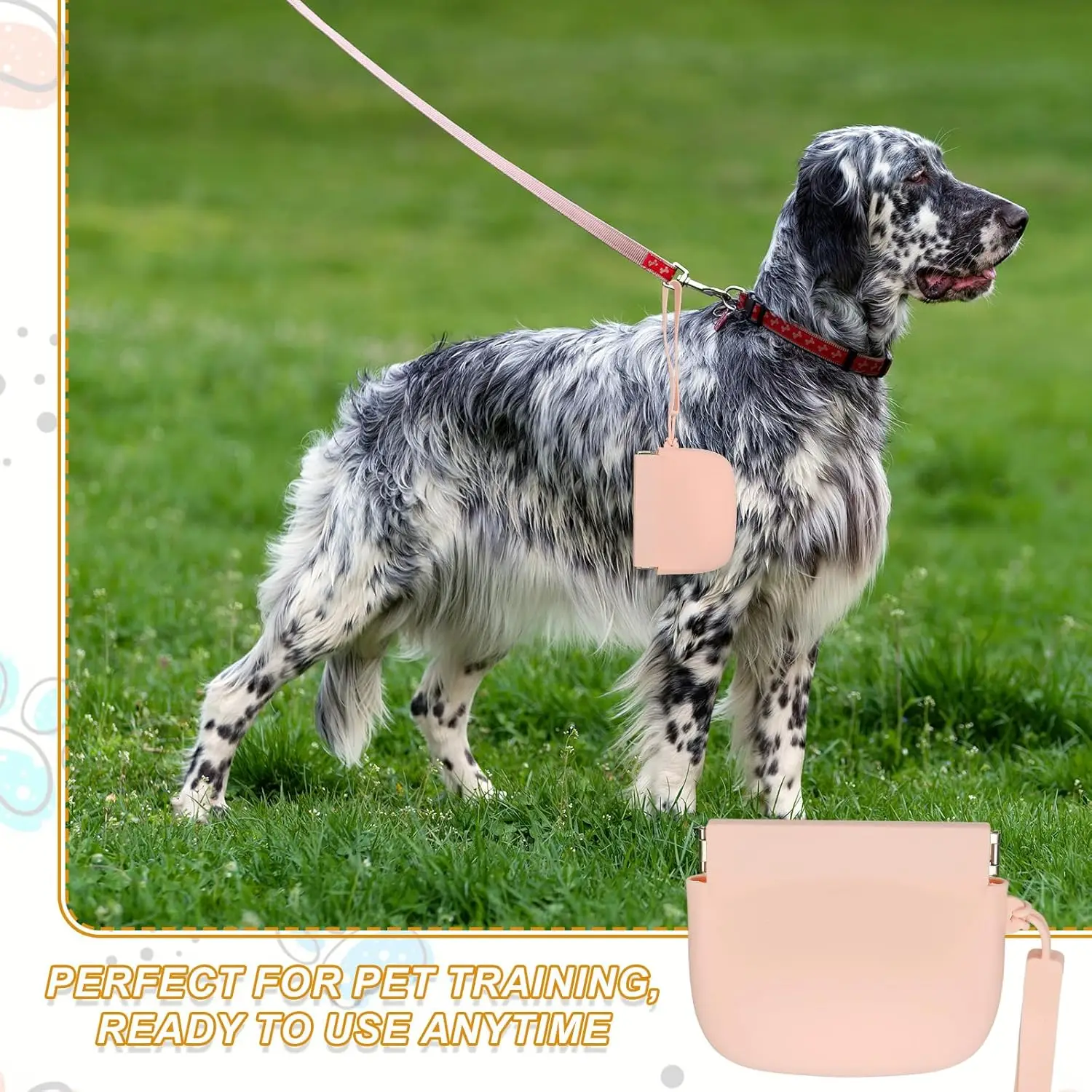 Bolsa de entrenamiento para perro con cierre automático impermeable - imagen 4