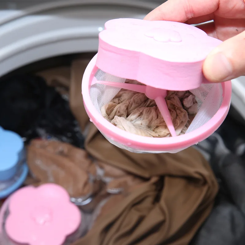 Eliminador de pelo de mascotas reutilizable, Bola de lana, pegatina, filtro de lavadora, recogedor de pelusas de pelo de mascotas, Herramientas de limpieza de lavandería, accesorios para gatos - imagen 4