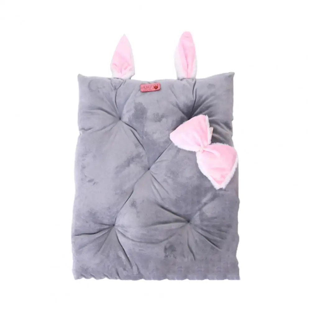 Bonita cama cómoda para mascotas, nido de dormir de invierno, no desmontable, forma de conejo de dibujos animados, gato y perro - imagen 4