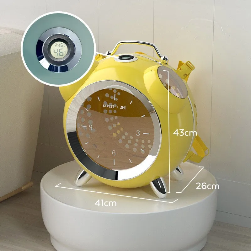 alarm clock yellow