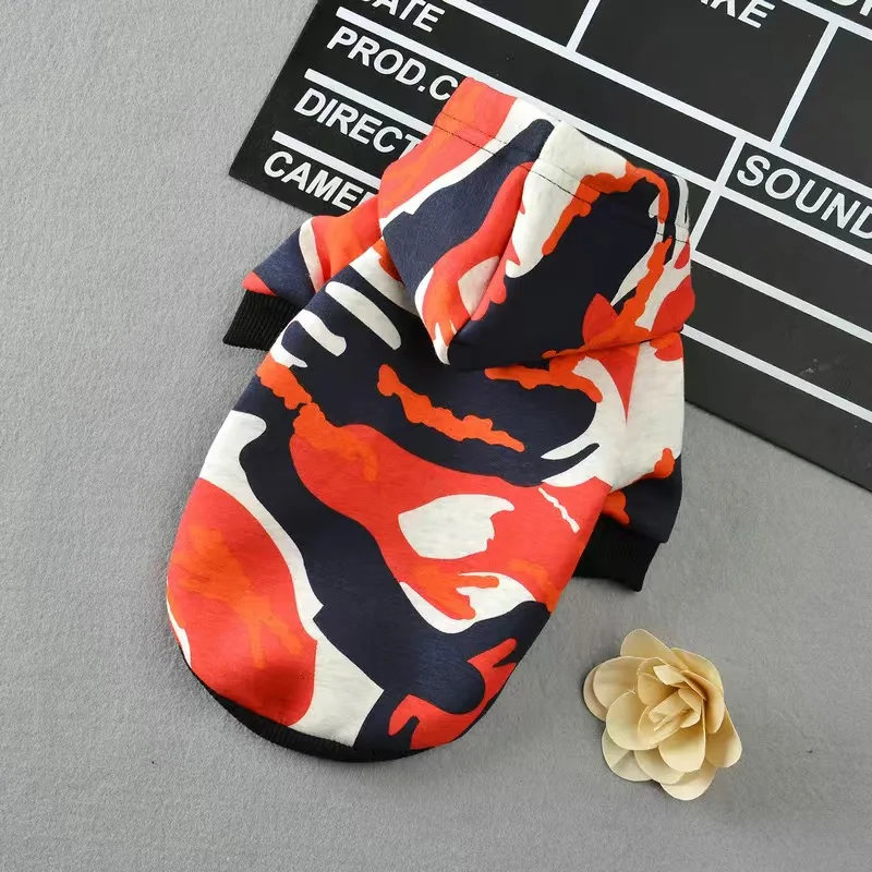 Ropa con capucha para mascotas, abrigo con estampado para Chihuahua, gato, perro pequeño, Bulldog Francés, York, Pug - imagen 5