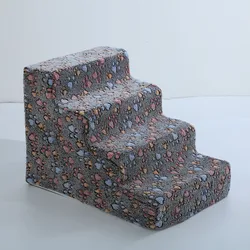 Escalera para perros y gatos – Escalones acolchados ajustables