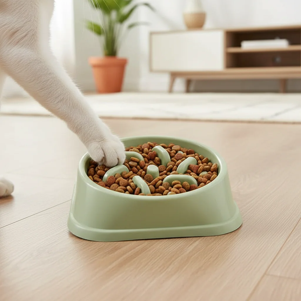 Cuenco antivoracidad antideslizante para perros y gatos - imagen 4