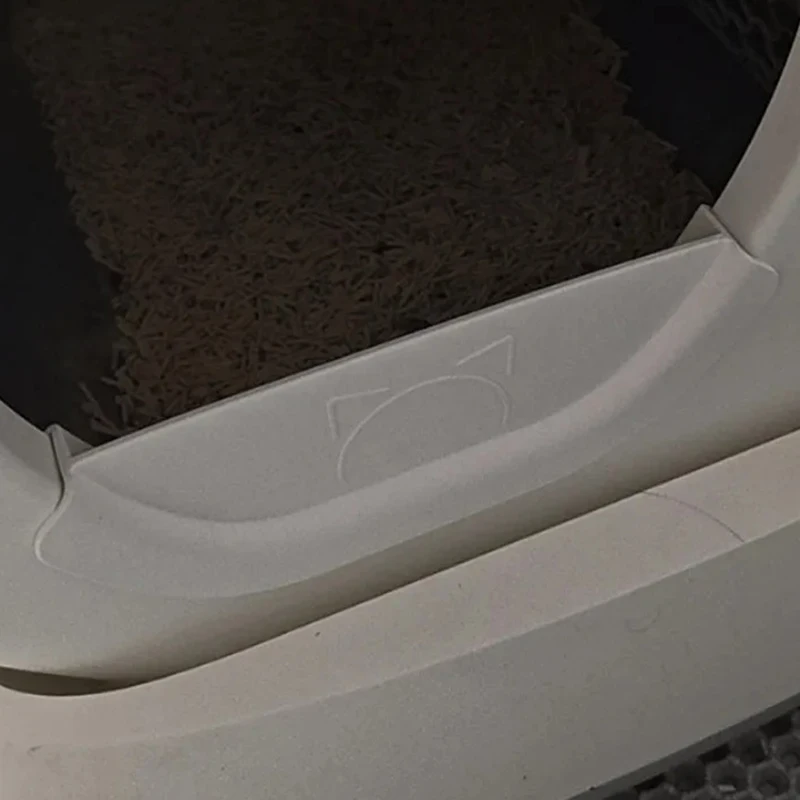 Deflector especial para inodoro de gatos AIRROBO, caja de arena para gatos a prueba de arena, deflector para gatos, orinales S1/pro/productos universales frescos para suministros para mascotas - imagen 4