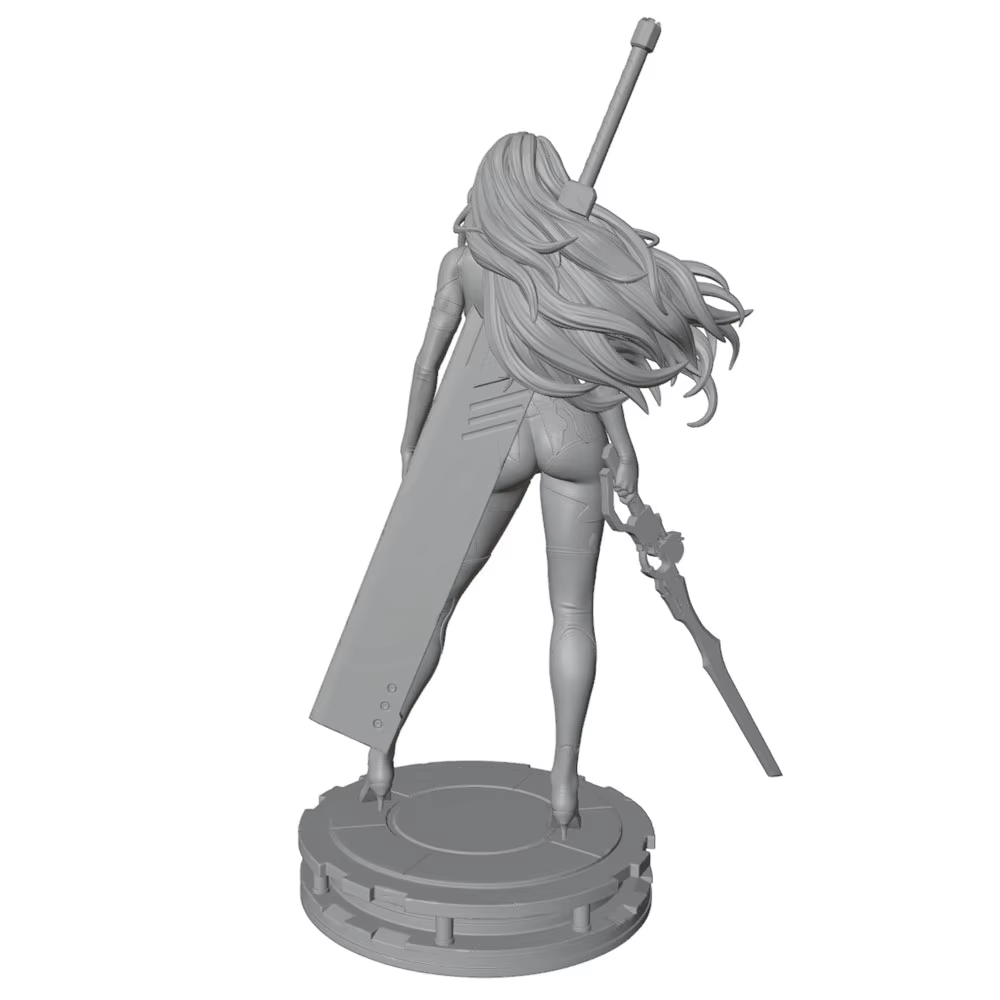 Figura resina miniatura sin pintar para juegos rol y coleccionismo - imagen 3