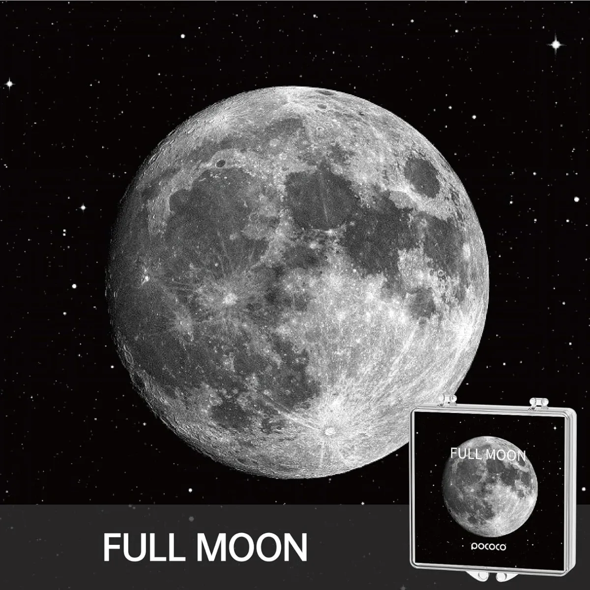Discos para gatos y perros Serie Luna y Estrellas - 6 piezas realistas - imagen 2