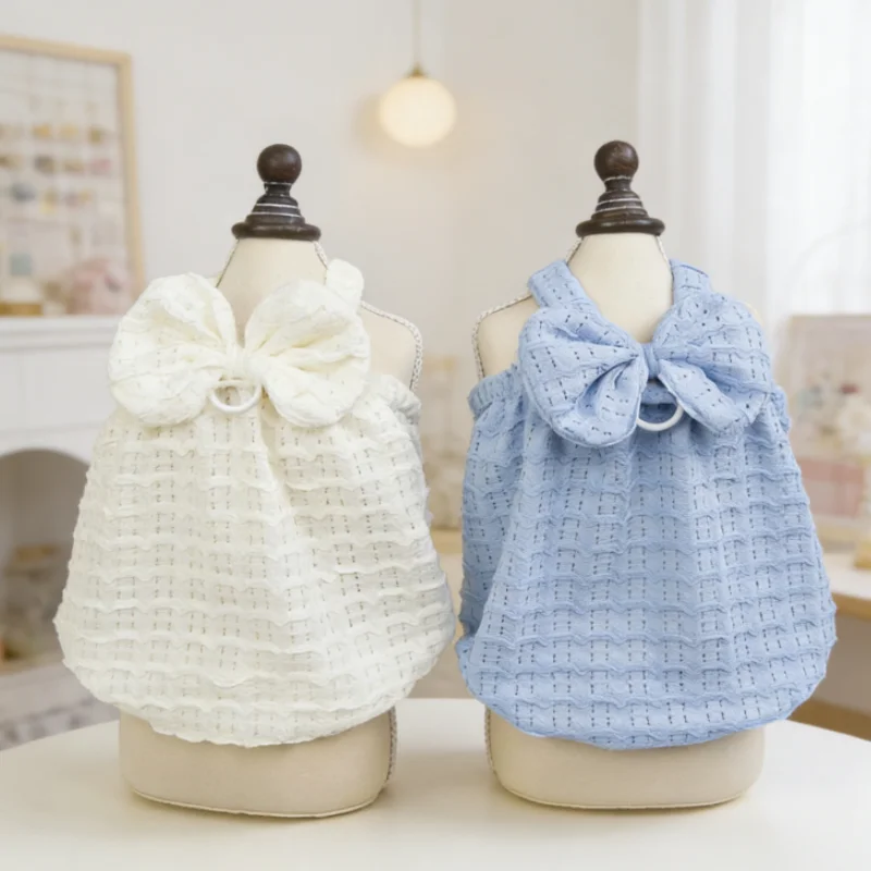 Vestido de princesa para perro y gato – Falda burbuja con lazo