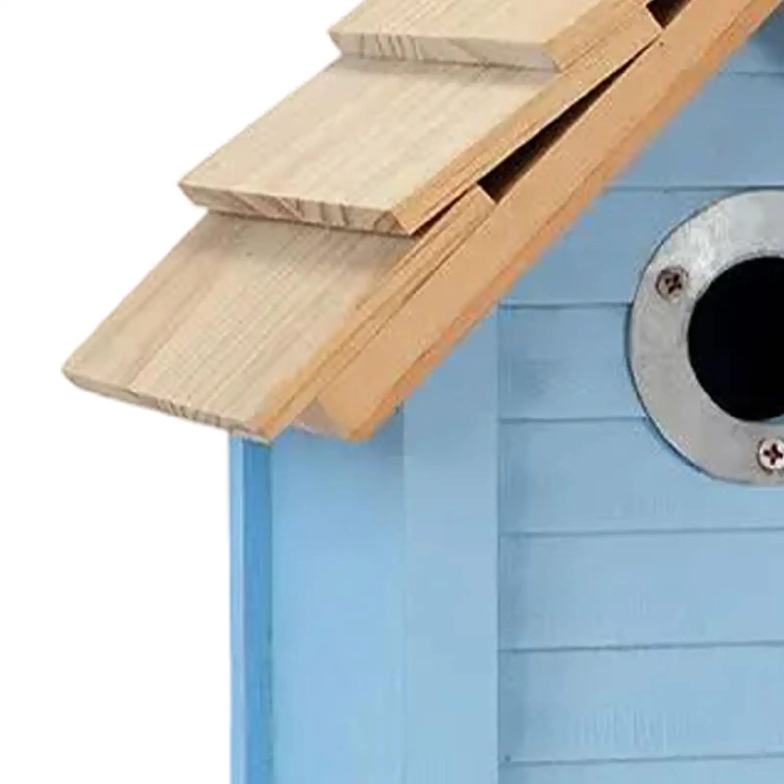 Bird House Decorative Wood Nest Bird Nest for Small Birds Bird Viewing