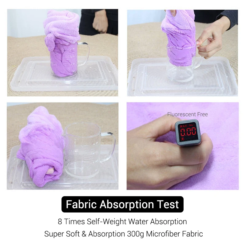 Albornoz superabsorbente con capucha para perros, bata de baño de secado rápido para mascotas, toalla para gatos, abrigo de microfibra ajustable, Pugs Corgi - imagen 3