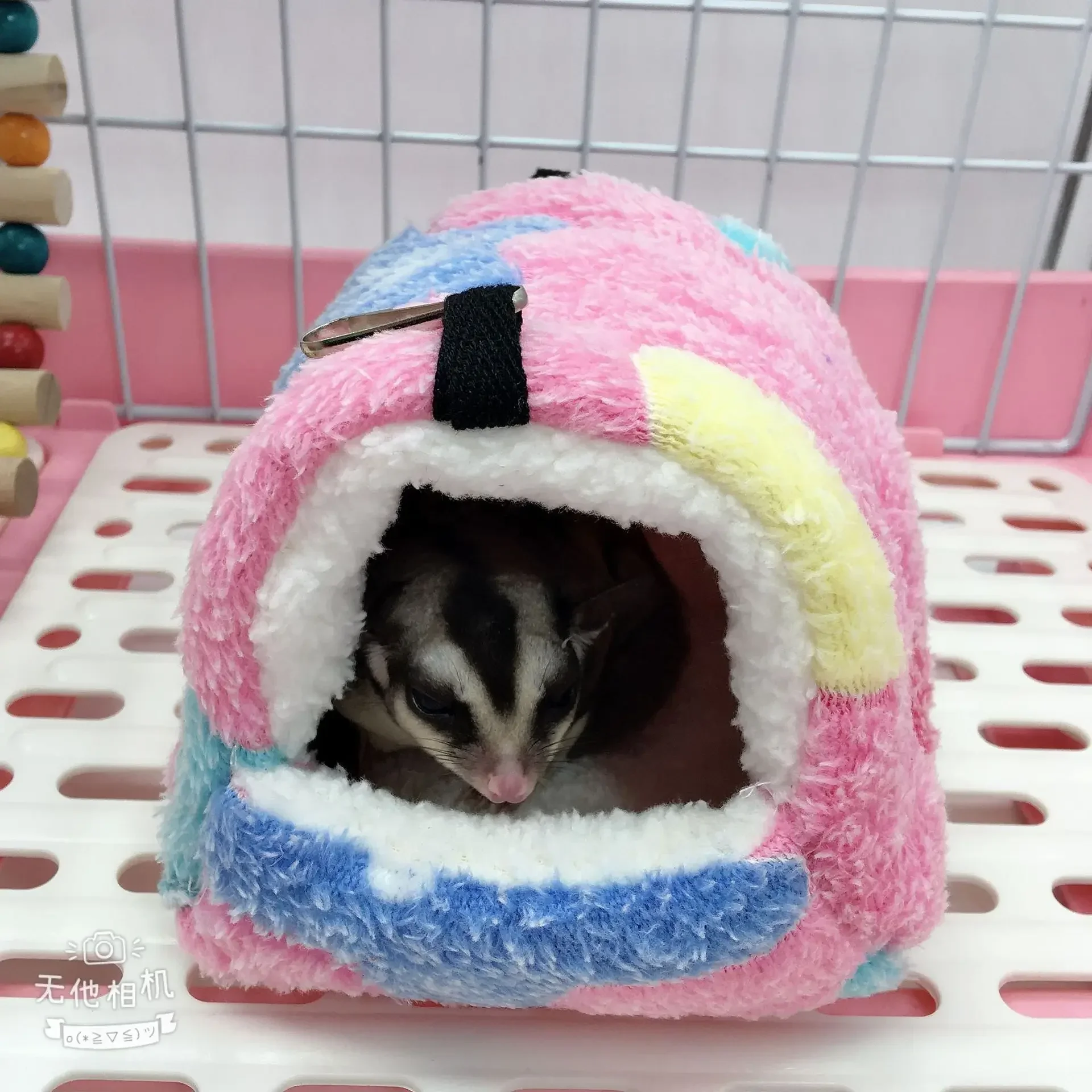Casa Bonita para hámster, camas suaves y cálidas, nido de animales pequeños para hámster, erizo, conejo, accesorios para mascotas, invierno, 2023 - imagen 3