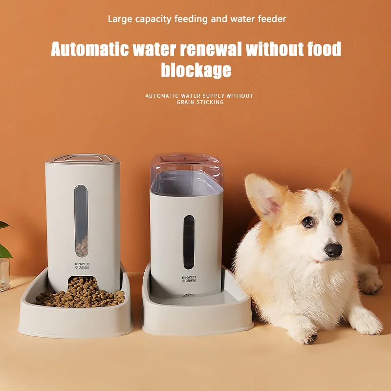 Comedero automático para mascotas, dispensador de agua, cuenco para perros y gatos, suministros para mascotas, dispensador de agua de alimentación, accesorios para gatos - imagen 2