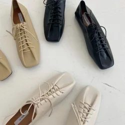 Mocasines retro con cordones para mujer – Cómodos y ligeros