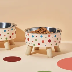 Comedero antideslizante para perros y gatos – Plato desmontable estable