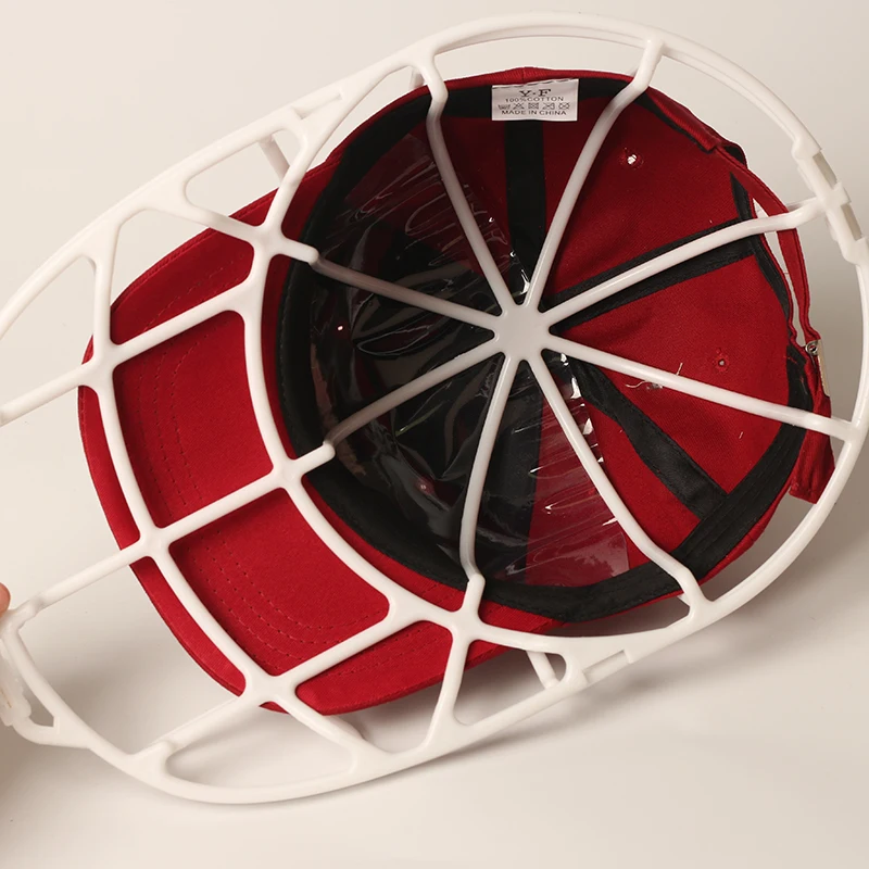 Arandelas de sombreros de béisbol, limpiadores de sombreros aptos para adultos y niños, marco de lavadora, jaula de almacenamiento, Protector de sombreros, estantes para lavadora, 1 pieza - imagen 4