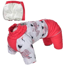 Pijama térmica para perros pequeños Pomerania y Yorkie